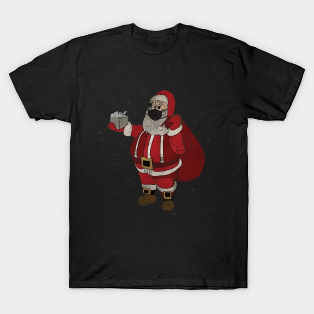 Santa brings gifts T-Shirt by ROCOCO DESIGNS